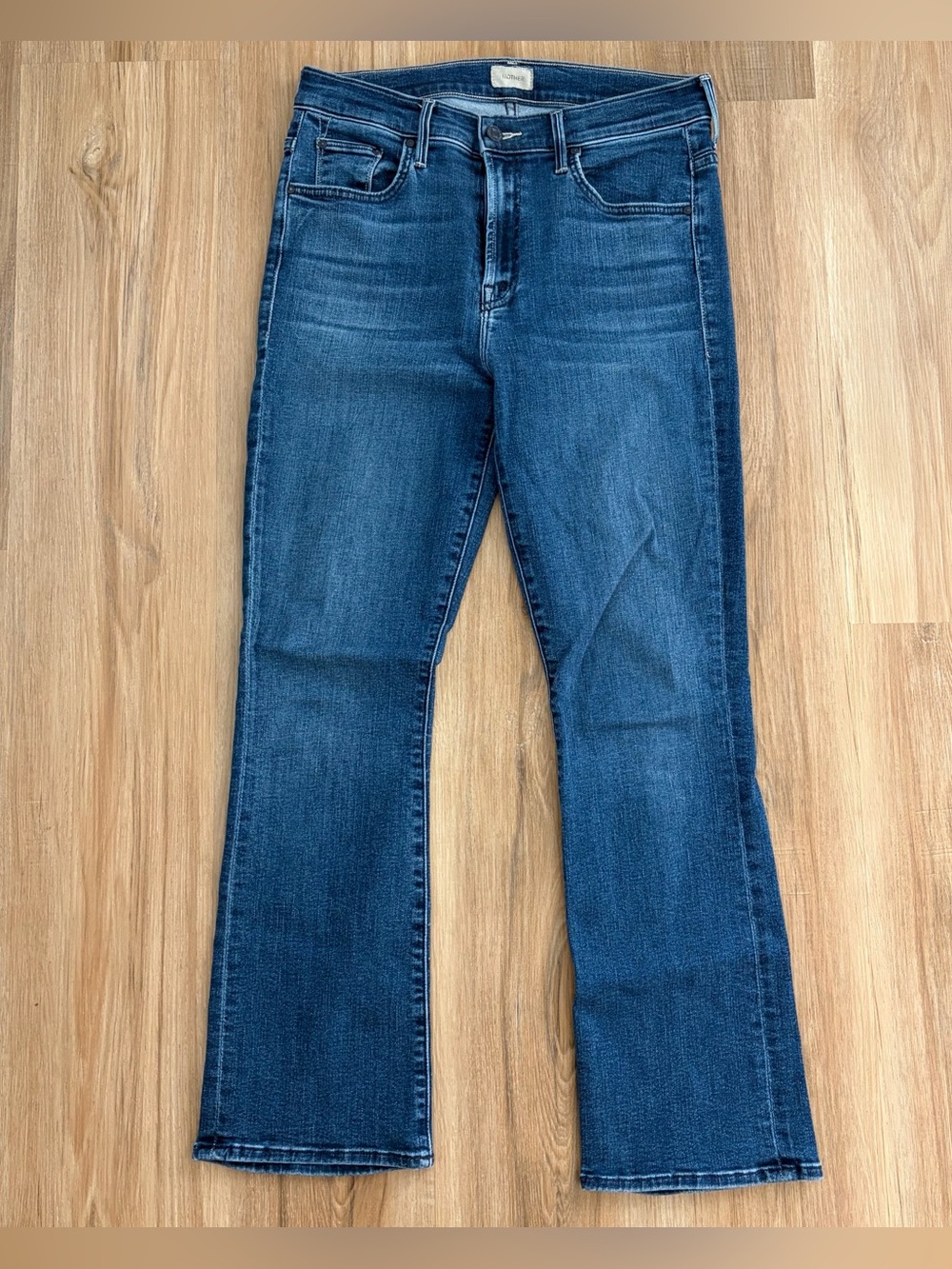Mother The Insider Ankle Blue Jeans